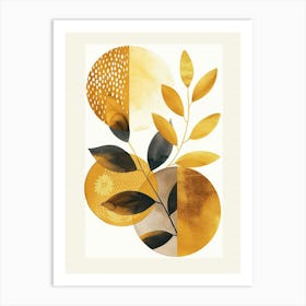 Yellow Leaves 2 Art Print