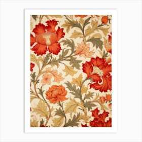 Floral Pattern 93 Art Print