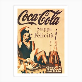 Coca Cola Art Print