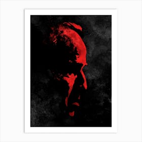 Godfather Profile Art Print