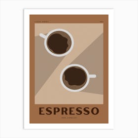 Espresso Art Print