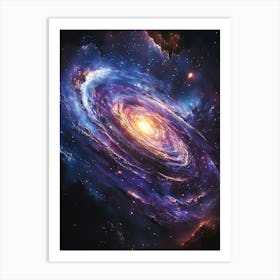 Galaxy In Space 5 Art Print