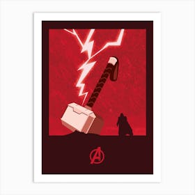 Thor Film Poster Art Print