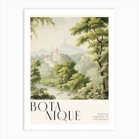 Botanique Fantasy Gardens Of The World 17 Art Print