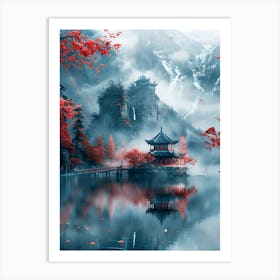 Chinese Pagoda 3 Art Print