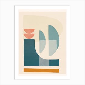 Playful Geometry 03 Art Print