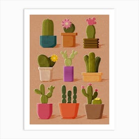 Cactus Art Print