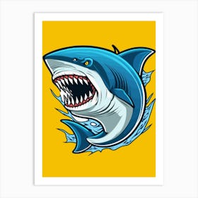 Shark Art Print