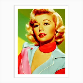 Gloria Grahame Colourful Pop Movies Art Movies Art Print