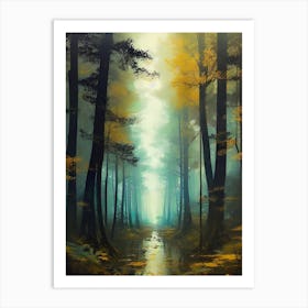 Forest Path 9 Art Print