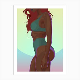 Vianne Sexy Woman Art Print