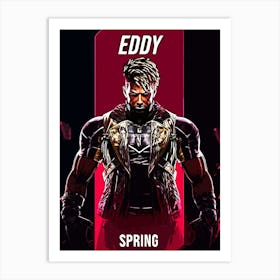 Eddie Spring tekken 8 Art Print