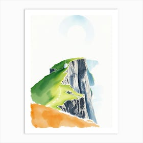 Ireland Cliffs 1 Art Print