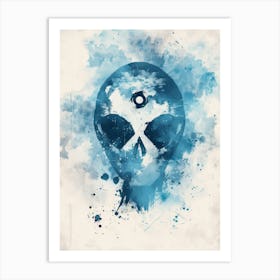 Alien Skull Art Print