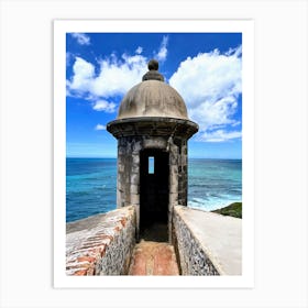 San Juan Fort Lookout Art Print