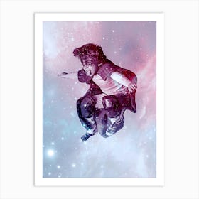 Boy In Space Coldplay Art Print