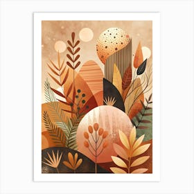 Autumn Landscape Canvas Print Art Print