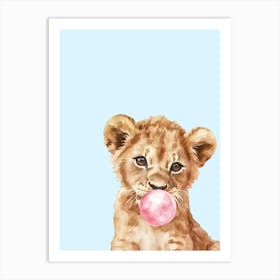 Lion Cub Art Print