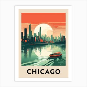 Chicago Travel Poster 21 Art Print