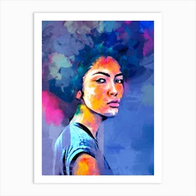 Asian Beuaty Art Print