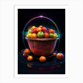 Basket Of Fruit 13 Art Print