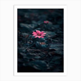 Dark Flower 30 Art Print