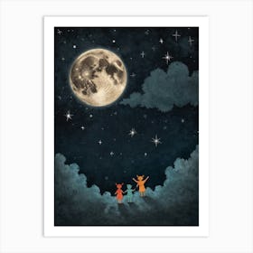 Moonlight 1 Art Print