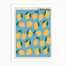 Lemon 1 Art Print