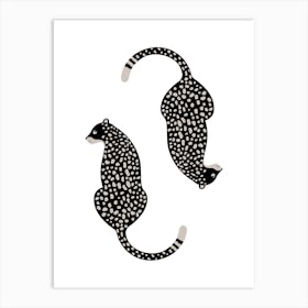 Cheetahs Art Print