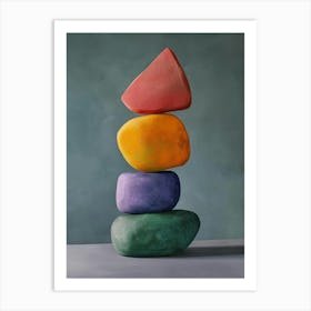 Stack Of Stones Art Print