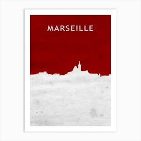 Marseille France Art Print