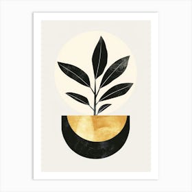 Plant In A Bowl 1 Art Print