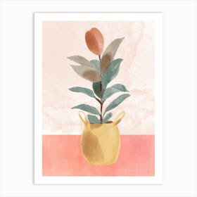 Plant In A Pot 15 Art Print