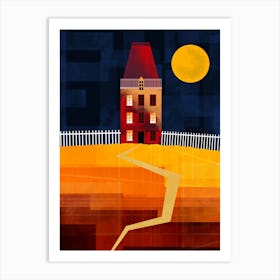 The Murder Mystery House Art Print