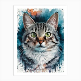 Cat Portrait 1 Poster