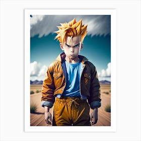 Dragon Ball Z 3 Art Print