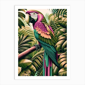 Macow Art Deco AI Art Print