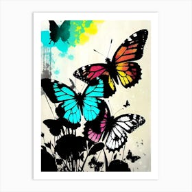 Butterfly Painting 85 Art Print