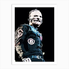 Scream Scream By corey taylor slipknot music band Art Print