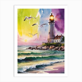 Lighthouse 1 Art Print