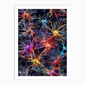 Neuron Cells Art Print