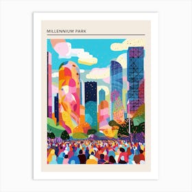 Millennium Park Chicago Art Print