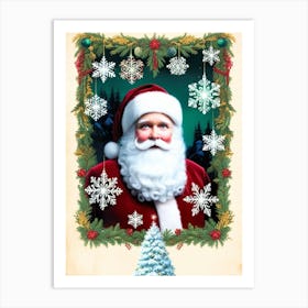 Santa Clause Art Print