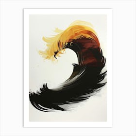 Wave Print Art Print