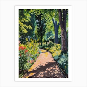 Battersea Park London Parks Garden 3 Painting Art Print