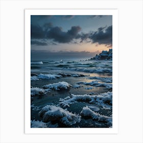 Winter landscape 2 Art Print