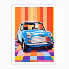 Mini Cooper Colour Burst 4 Art Print