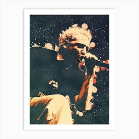 Chester Bennington live concert 1 Art Print