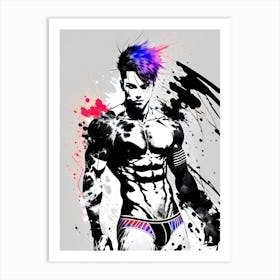 Splatter Painting 17 Art Print