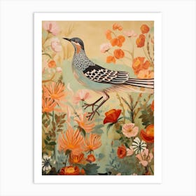 Roadrunner 1 Detailed Bird Painting Art Print